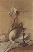 Jean Baptiste Oudry Still Life with White Duck oil on canvas